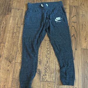 Nike Women’s Charcoal Joggers with Logo